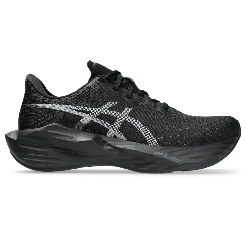 Tênis ASICS Novablast 6 - Preto/Preto